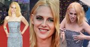Odmieniona Kristen Stewart stroi miny na londyńskiej premierze filmu o księżnej Dianie (ZDJĘCIA)