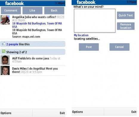 Nokia Messaging z Facebook 1
