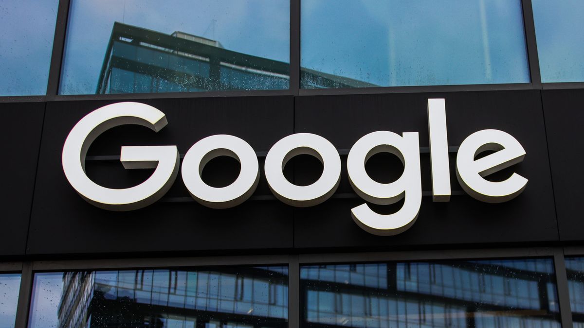 Google logo is seen on a building ahead the opening of Google new office space in Krakow, Poland on June 22, 2026. Located in Tertium Business Park building, the officee is a second location for Google in the city.  (Photo by Beata Zawrzel/NurPhoto via Getty Images)