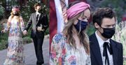 Harry Styles i Olivia Wilde TRZYMAJĄ SIĘ ZA RĘCE na ślubie agenta wokalisty (ZDJĘCIA)
