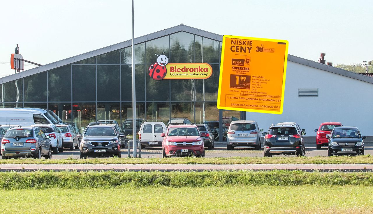 "Ktoś odleciał". Aż chwycił za telefon w Biedronce