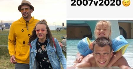 Wakacyjny Jarosław Bieniuk odtwarza z Oliwią zdjęcie sprzed 13 LAT! Jak wyszło? (FOTO)
