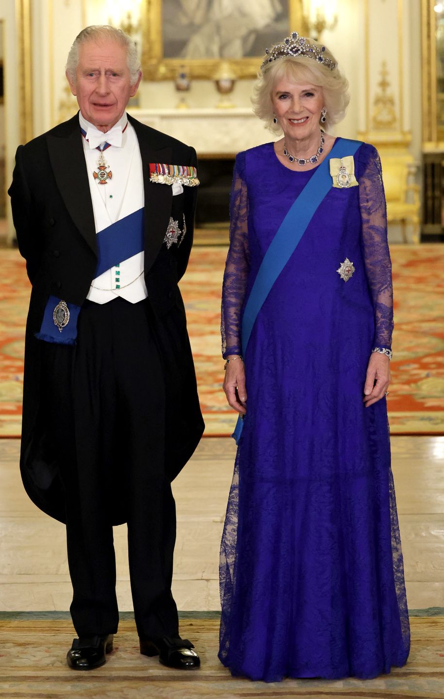 Król Karol III z małżonką Camillą