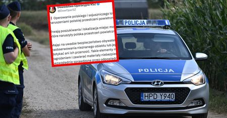 Operacje lotnicze po naruszeniach polskiej przestrzeni powietrznej. Najnowszy komunikat