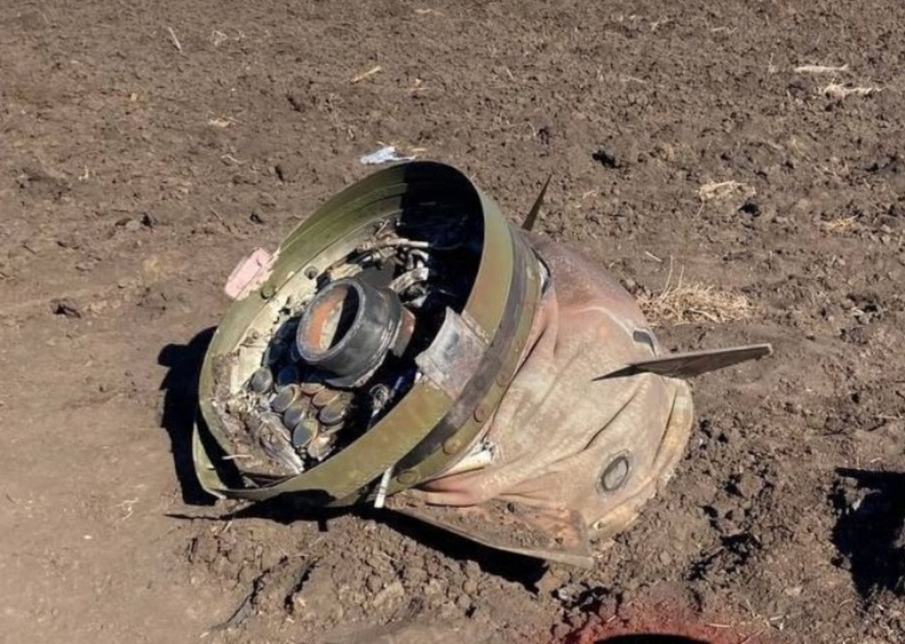 Znalezione w Ukrainie szczątki rakiety Iskander z Rosji