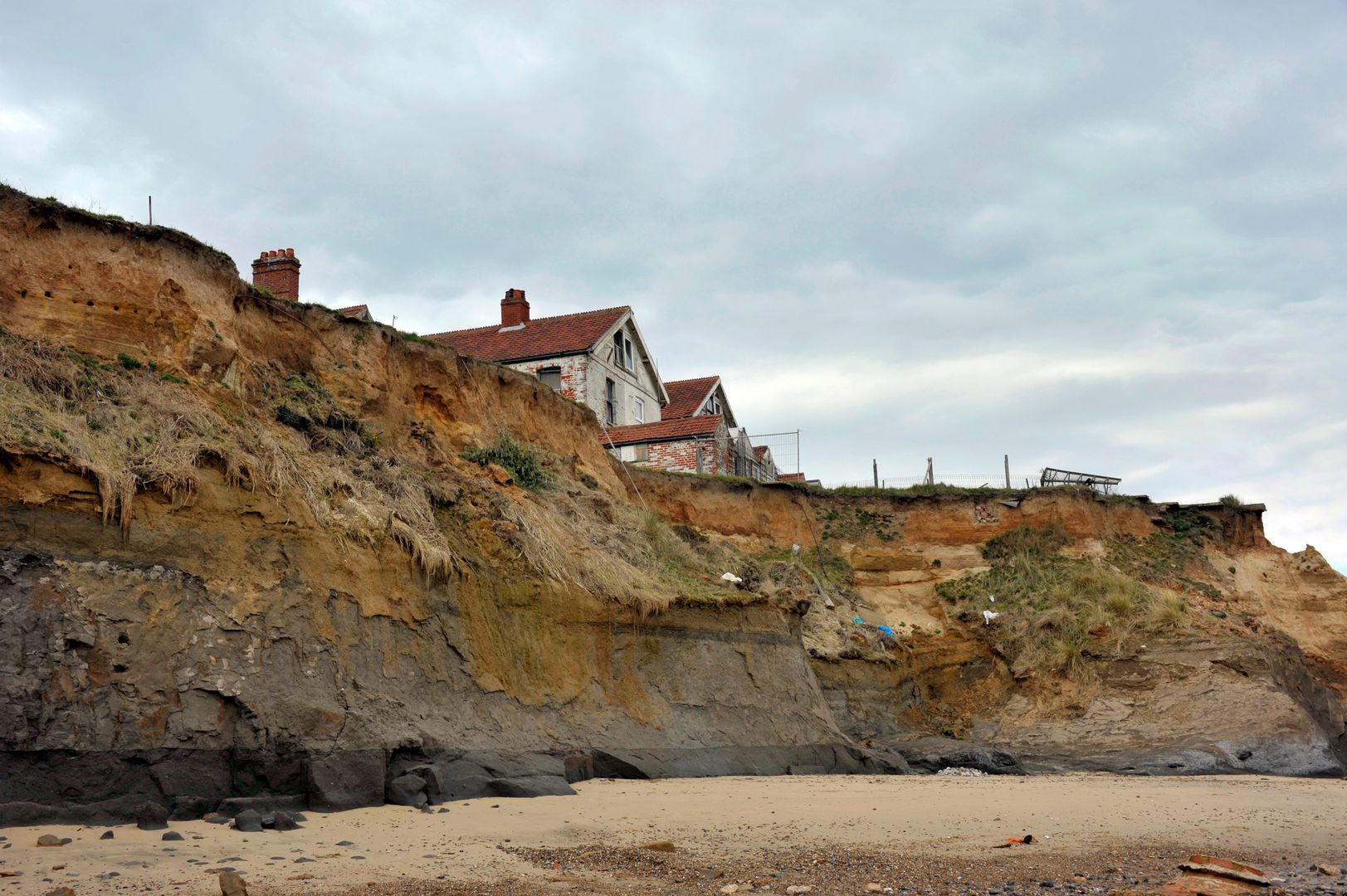 Skala erozji w Happisburgh jest gigantyczna
