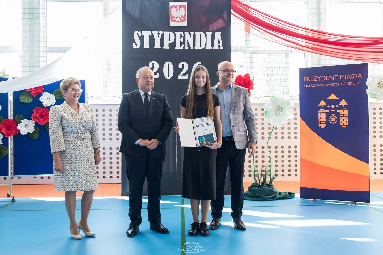 Młode talenty nagrodzone przez Prezydenta.