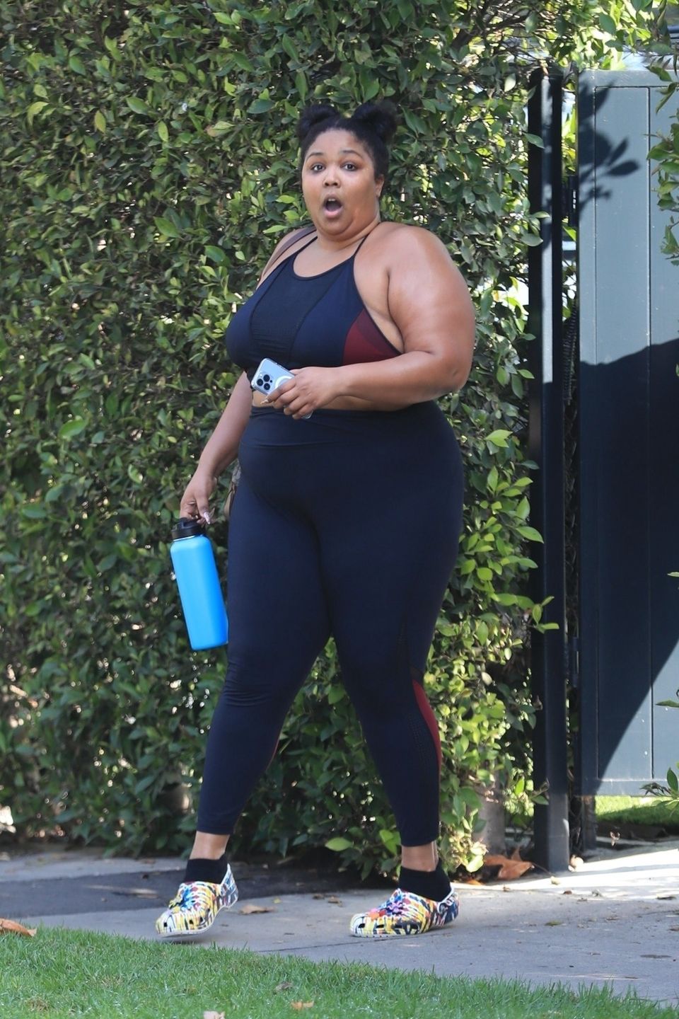 Lizzo wędruje na siłownię