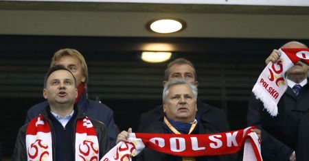 Duda z Kwaśniewskim na meczu Polska-Irlandia! (ZDJĘCIA)