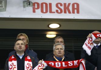 Duda z Kwaśniewskim na meczu Polska-Irlandia! (ZDJĘCIA)