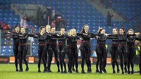 Cheerleaderki reprezentacji Polski podczas meczu Polska - Irlandia
