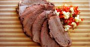 Pieczona wołowina zrazowa dolna (mięso i tłuszcz, II klasa mięsa)