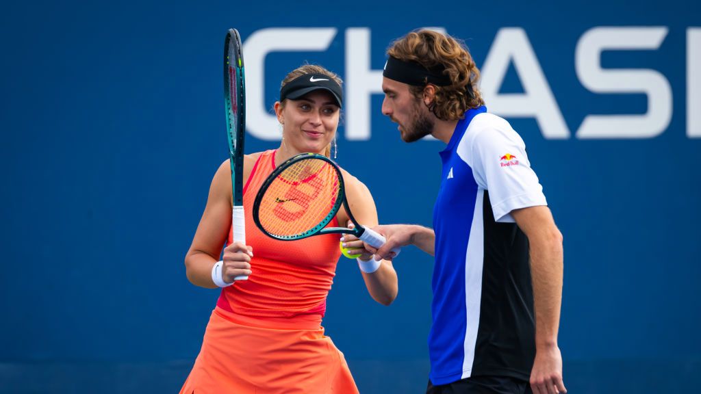 Getty Images / Robert Prange / Na zdjęciu: Stefanos Tsitsipas i Paula Badosa