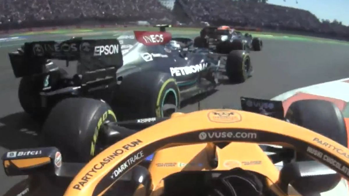 Zdjęcie okładkowe artykułu: Twitter / Formula 1 / Na zdjęciu: kontakt Daniela Ricciardo z Valtterim Bottasem