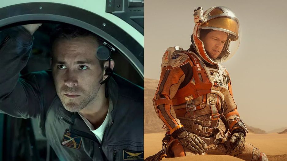 Źrodło fot. Marsjanin, Ridley Scott, Genre Films, 2015 / Life, Daniel Espinosa, Columbia Pictures, 2017