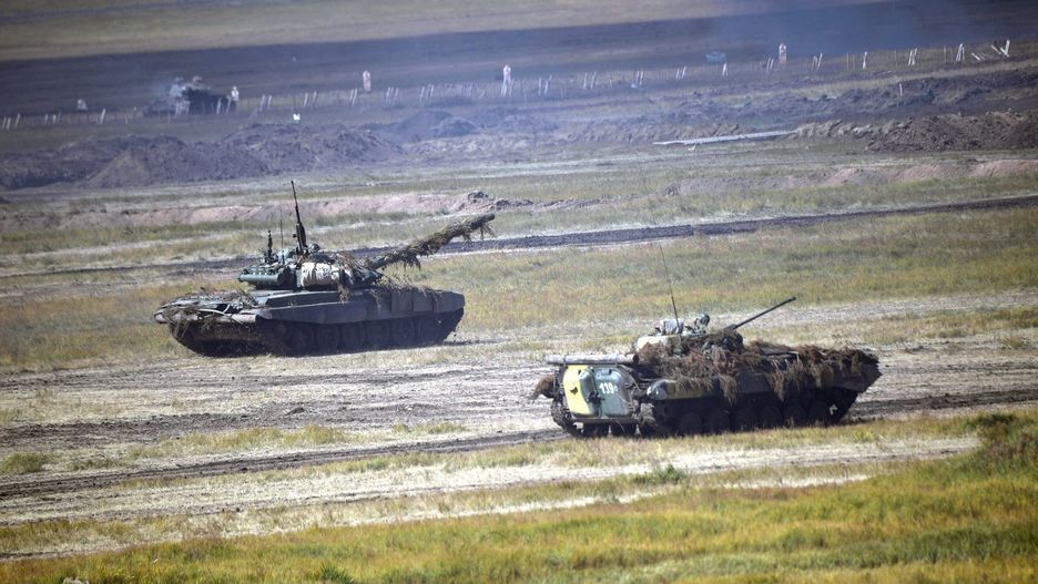 Ćwiczenia rosyjskiej armii