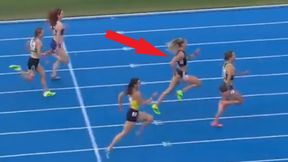 60 m przed metą była druga. A później Bukowiecka włączyła turbo