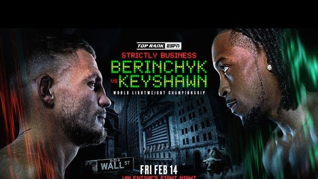 Materiały prasowe / Fightklub / Denys Berinchyk vs Keyshawn Davis 