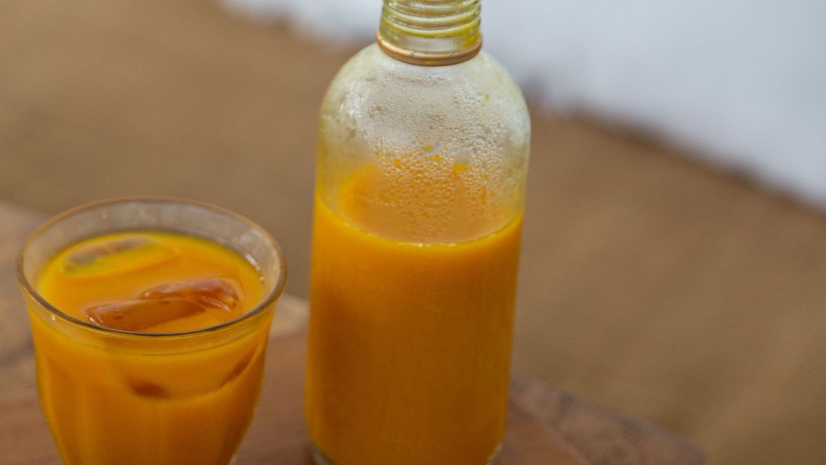 Napój z kurkumą na pasożyty