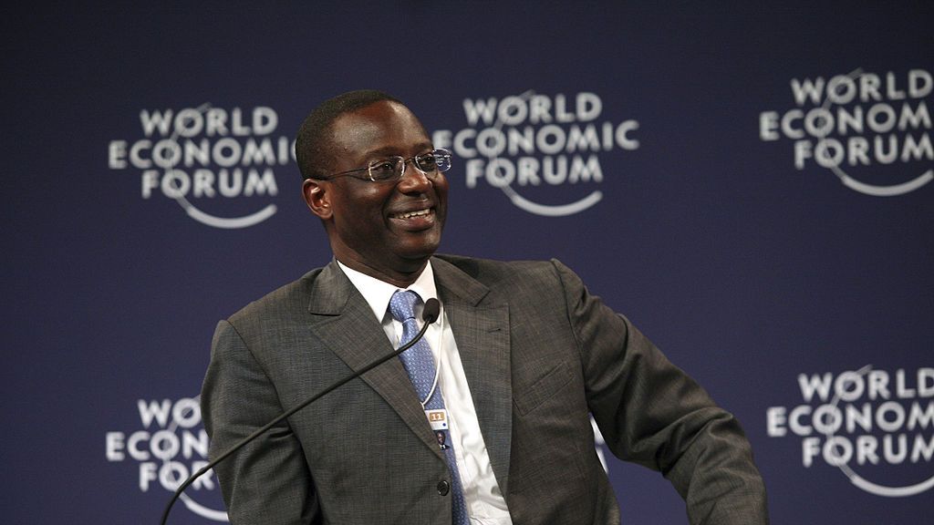 Na zdjęciu prezes Credit Suisse Tidjane Thiam