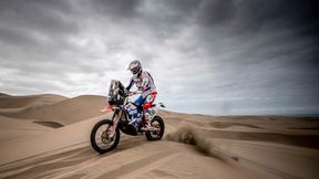 Dakar 2019. Kolejna zmiana lidera wśród motocyklistów. Maciej Giemza coraz szybszy