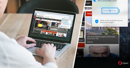 Nowa Opera to dłuższy czas pracy na baterii laptopa