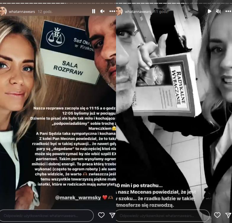 Anna Skura relacjonuje rozwód