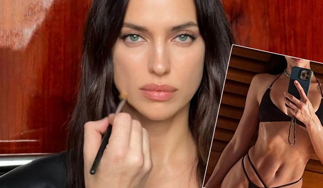 Irina Shayk w skąpym bikini. Tylko spójrzcie na ten brzuch