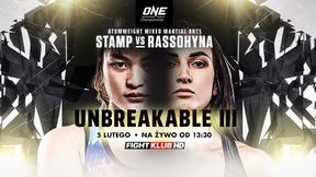 MMA. Pojedynek kobiet walką wieczoru na gali ONE Championship: Unbreakable III