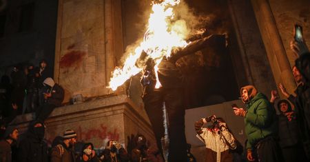 Gorąco w Tbilisi. Policja siłą rozpędziła protest