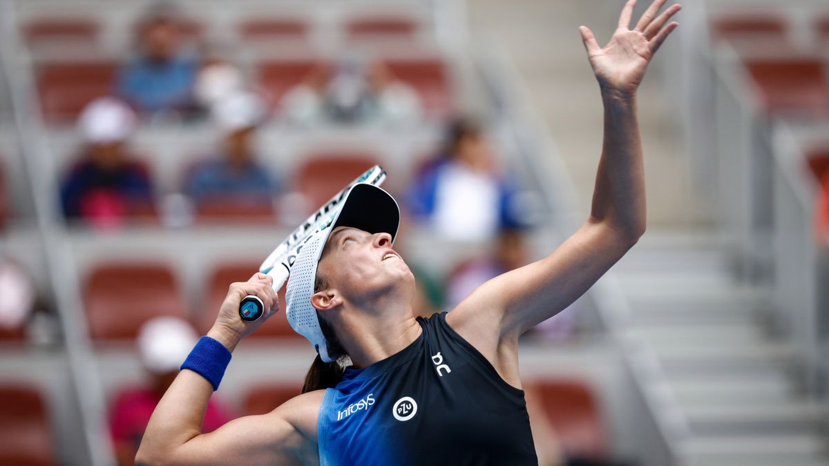 PAP/EPA / MARK R. CRISTINO / Na zdjęciu: Iga Świątek