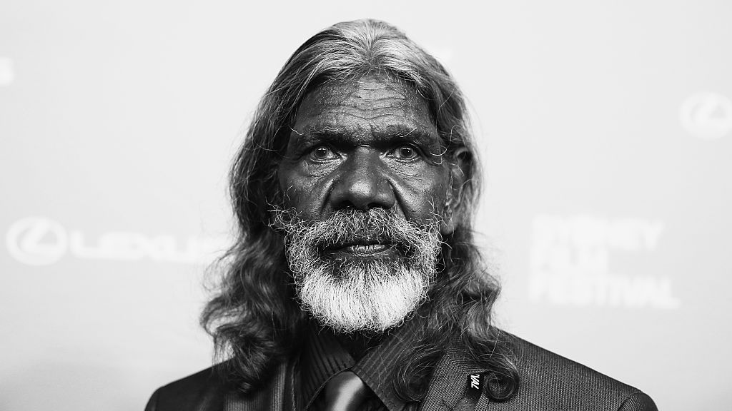 Sydney Film Festival Opening Night Gala - ArrivalsSYDNEY, AUSTRALIA - JUNE 08: (EDITORS NOTE: Image has been converted to Black & White) David Gulpilil arrives ahead of the Sydney Film Festival Opening Night Gala at State Theatre on June 8, 2016 in Sydney, Australia.  (Photo by Don Arnold/WireImage)Don Arnold