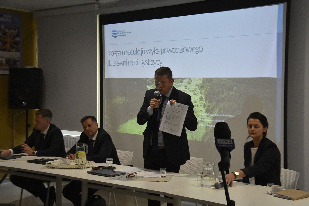 Ruszył program przeciwpowodziowy dla rzeki Bystrzyca. Teraz trzy miesiące będą trwały konsultacje
