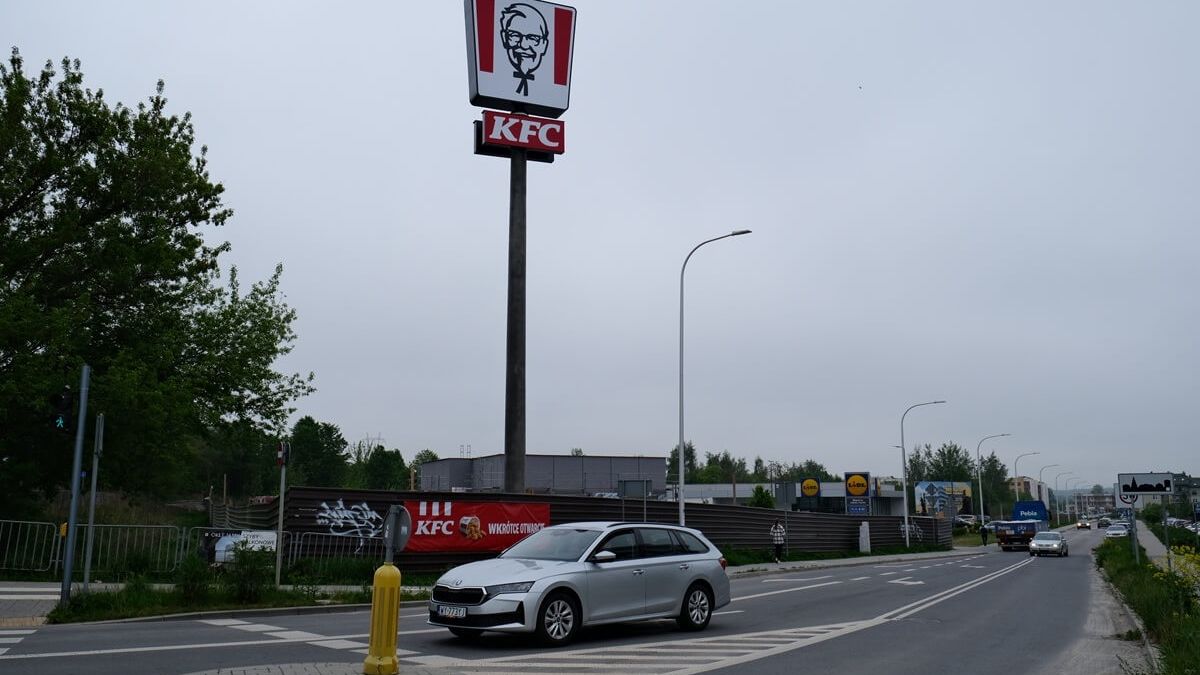KFC przy ul. Granata w Lublinie