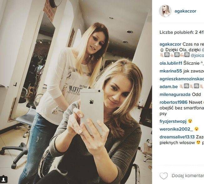 Agnieszka Kaczorowska (fot. Instagram)