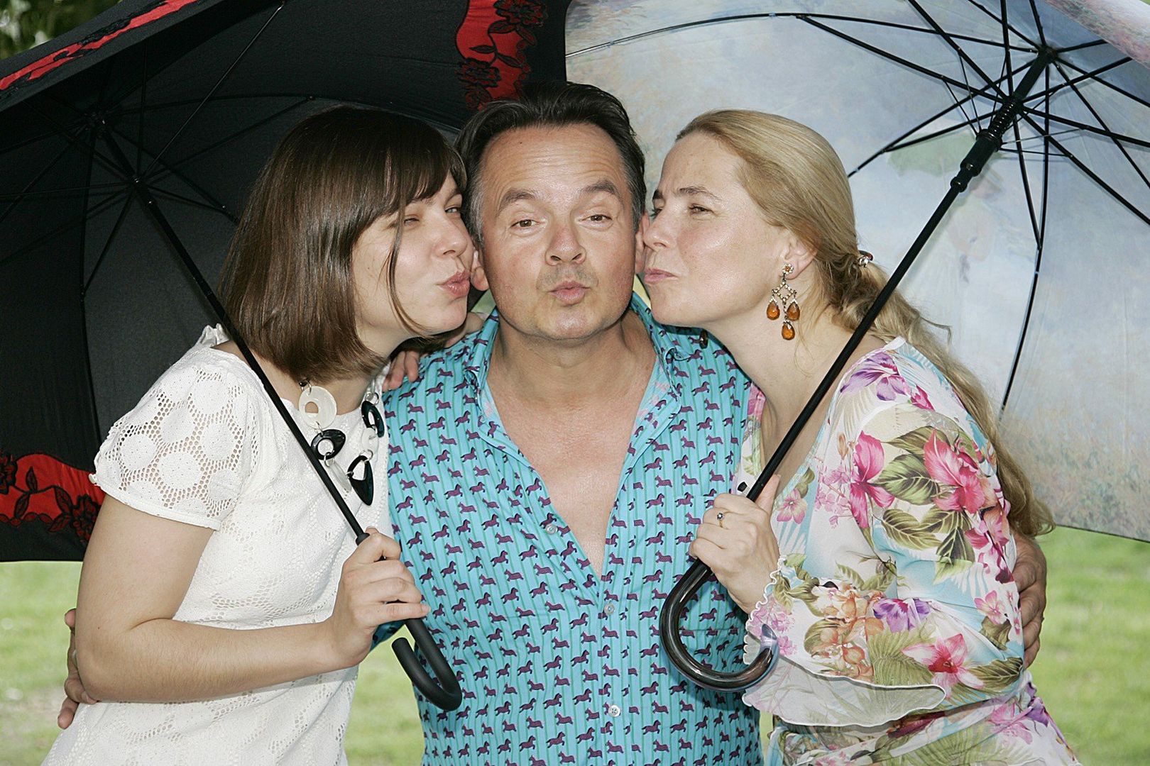 Ewa Kuryło, Zofia Pręgowska i Piotr Pręgowski w 2007 roku