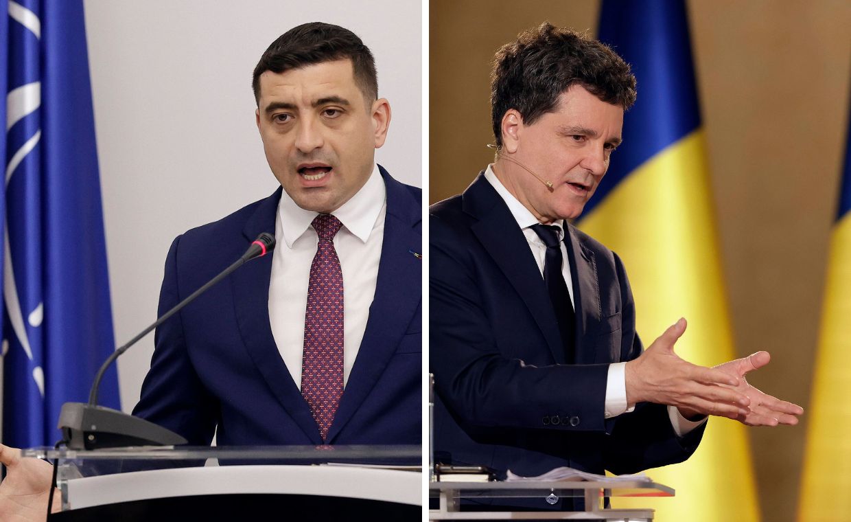 George Simion i Nicusor Dan