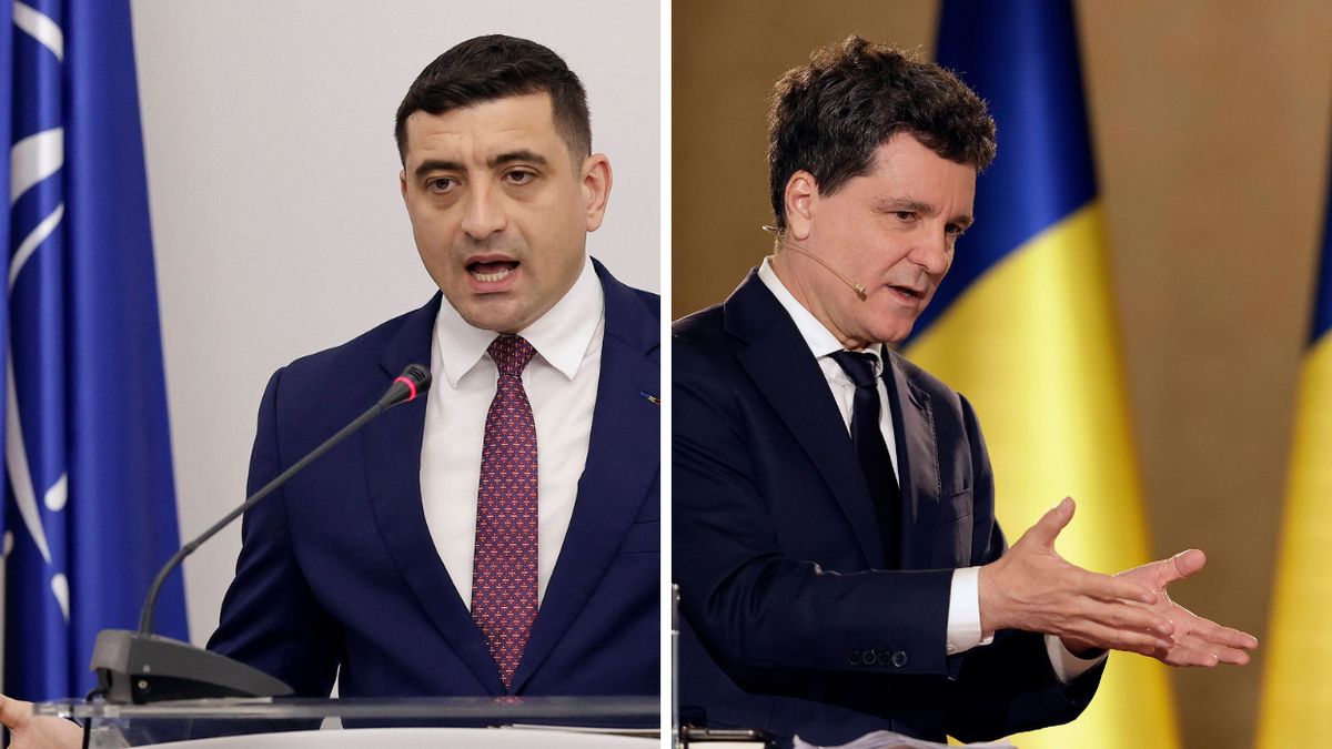 George Simion i Nicusor Dan