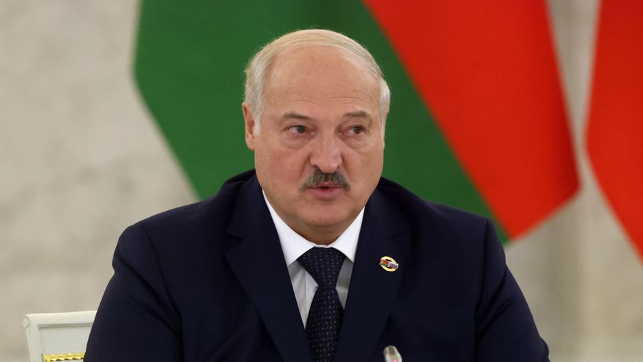 MOSCOW, RUSSIA - APRIL 6 (RUSSIA OUT) Belarussian President Alexander Lukashenko speaks during the summit of Russian-Belarussian Supreme State Council, at the Grand Kremlin Palace on April 6, 2023  in Moscow, Russia. Belarus President Lukashenko arrived in Moscow with a two-days visit to attend an annual Russian-Belarussian Summit. (Photo by Contributor/Getty Images)