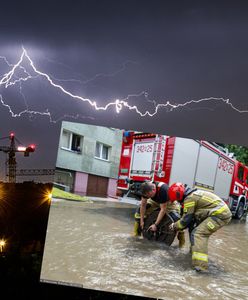 Burze pustoszyły Polskę. Koszmarna noc. Drzewo spadło na auto z pięcioma osobami w środku