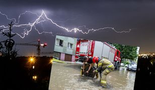 Burze pustoszyły Polskę. Koszmarna noc. Drzewo spadło na auto z pięcioma osobami w środku