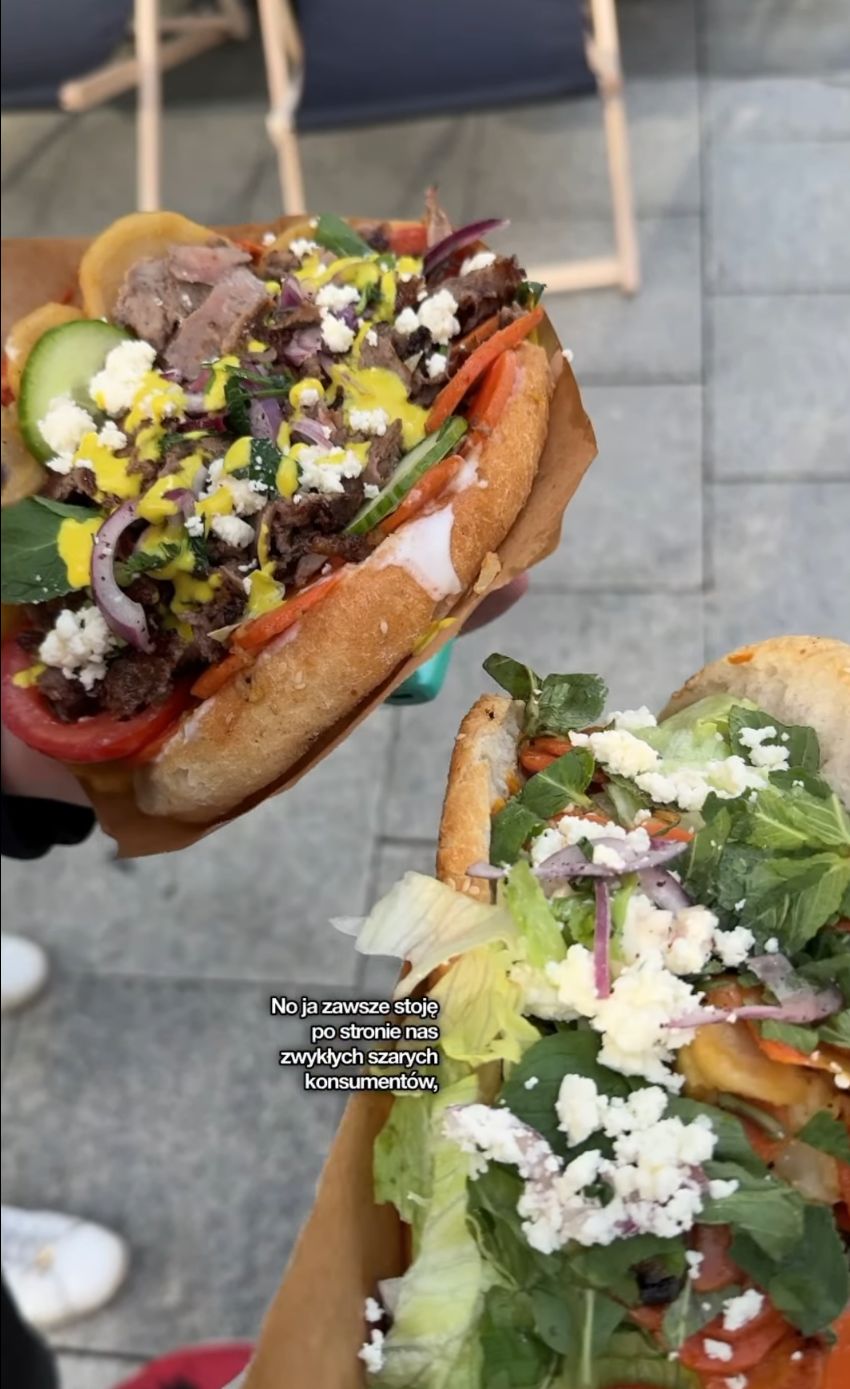 Influencerka odwiedziła kebab Filipa Chajzera