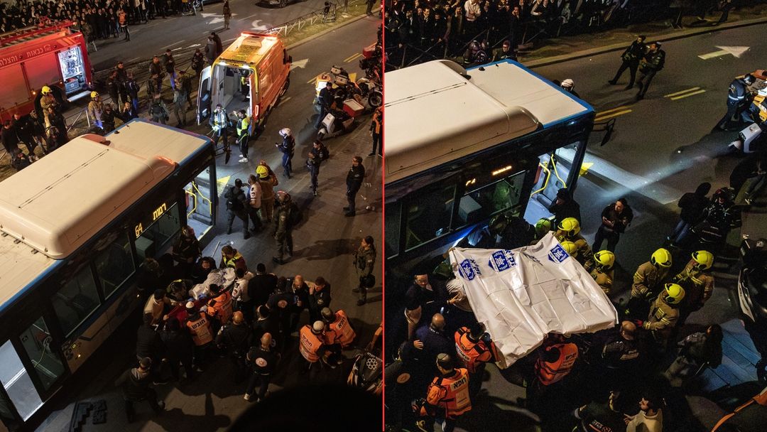 wiadomości,aktualności,WP Wiadomości Tragedia w Jerozolimie. Autobus wjechał w tłum. Nagranie mrozi krew w żyłach