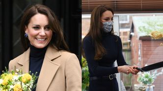 Kate Middleton i jej "popisy kulinarne" z patelnią. Księżna zadała szyku podczas wizyty w domu opieki (ZDJĘCIA)