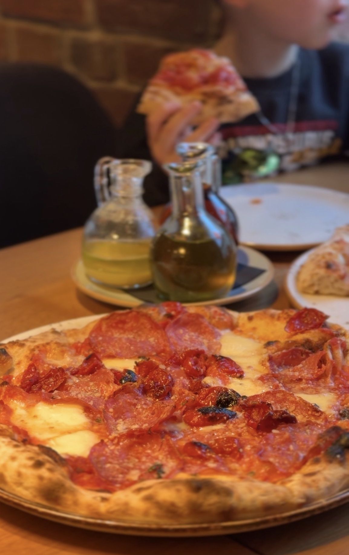 Pizza z restauracji Fyrtel