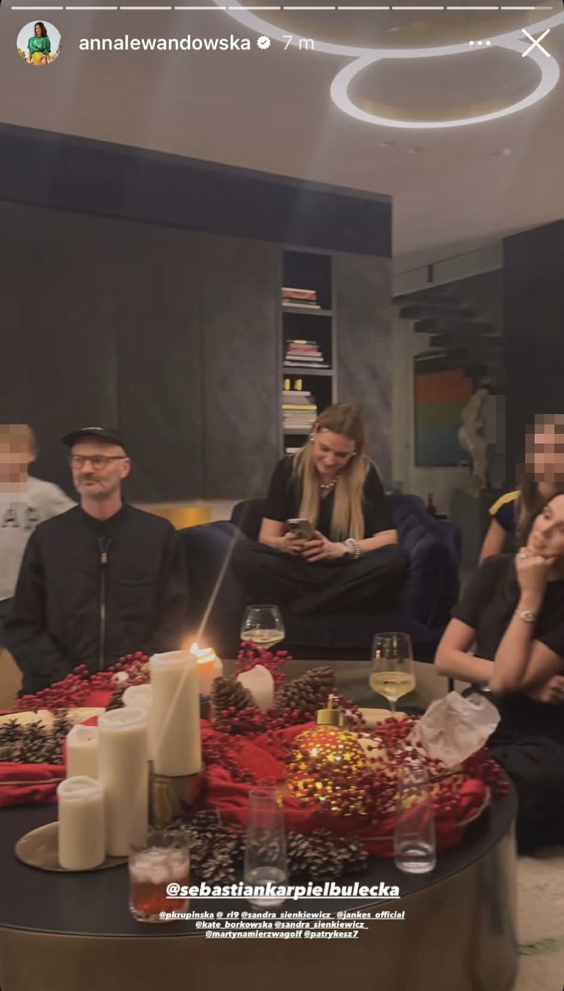 Kolędowanie u Lewandowskich