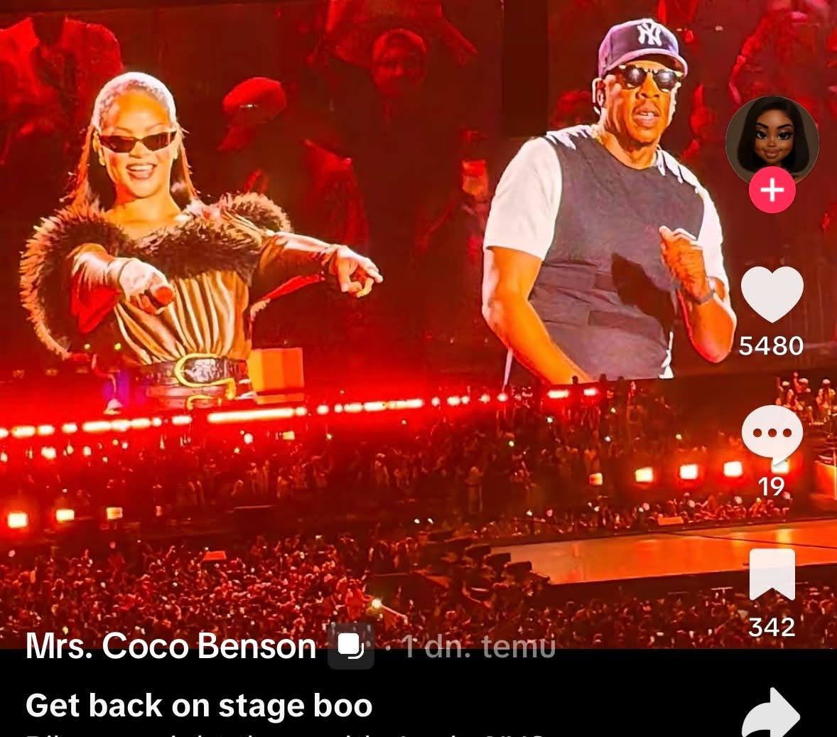 Rihanna na koncercie Jaya-Z