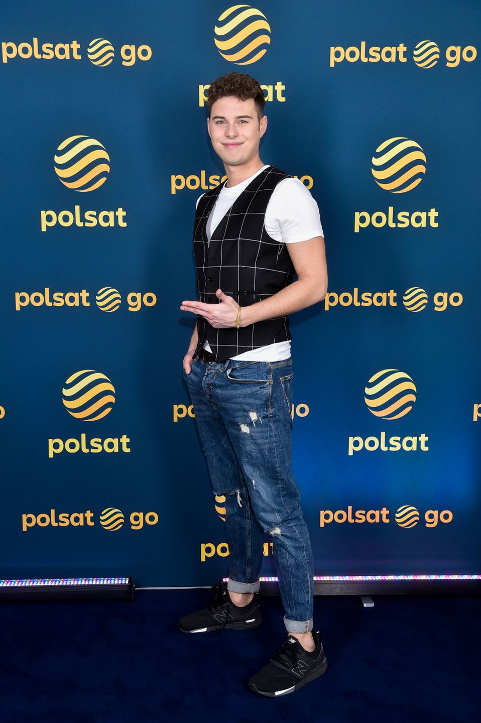 Adam Zdrójkowski - wiosenna ramówka Polsatu | fot. AKPA