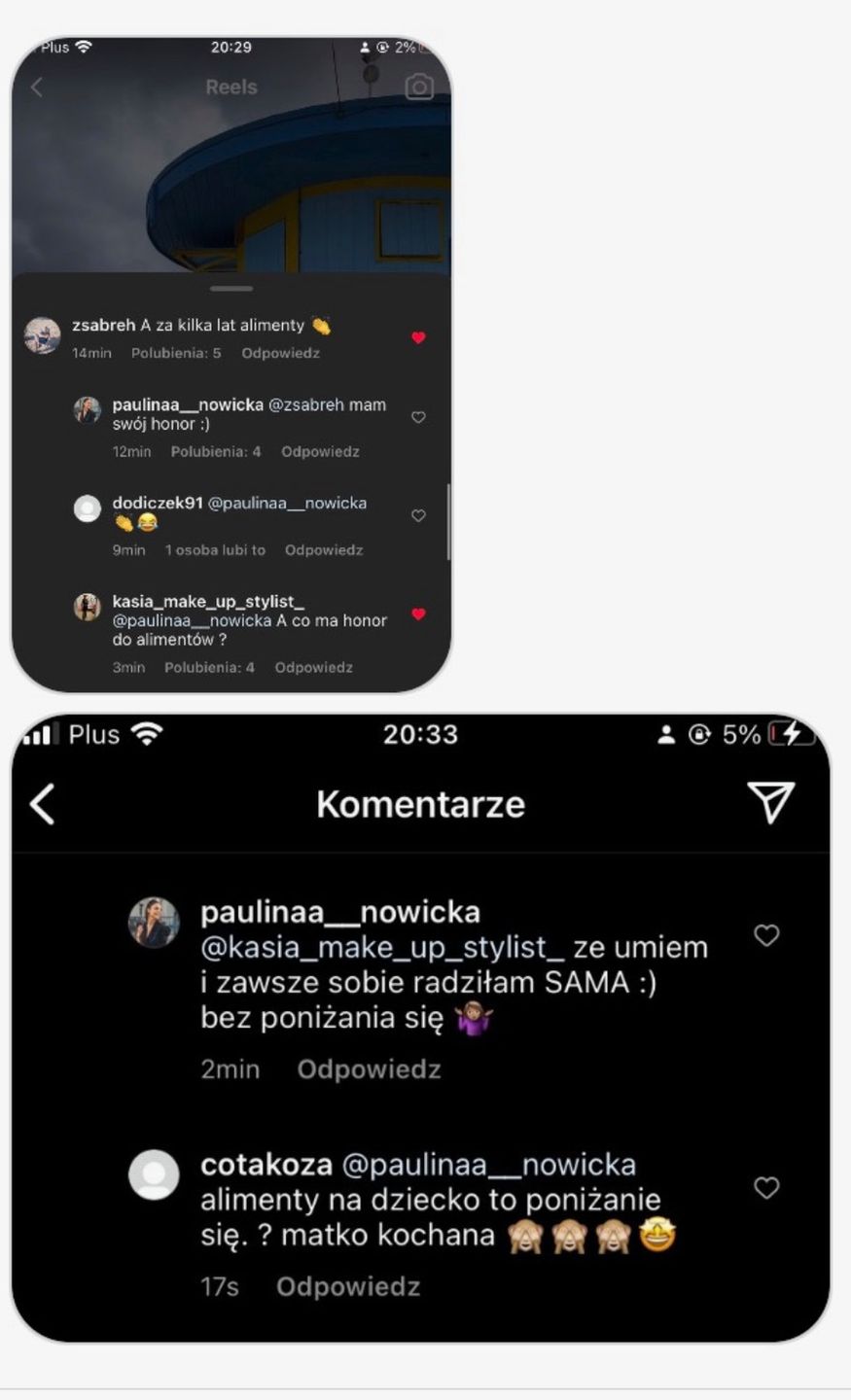 Paulina Nowicka dyskutuje o alimentach