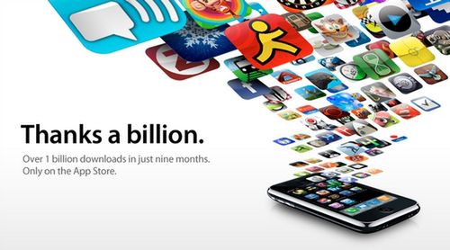 Miliard sprzedanych aplikacji na koncie Apple